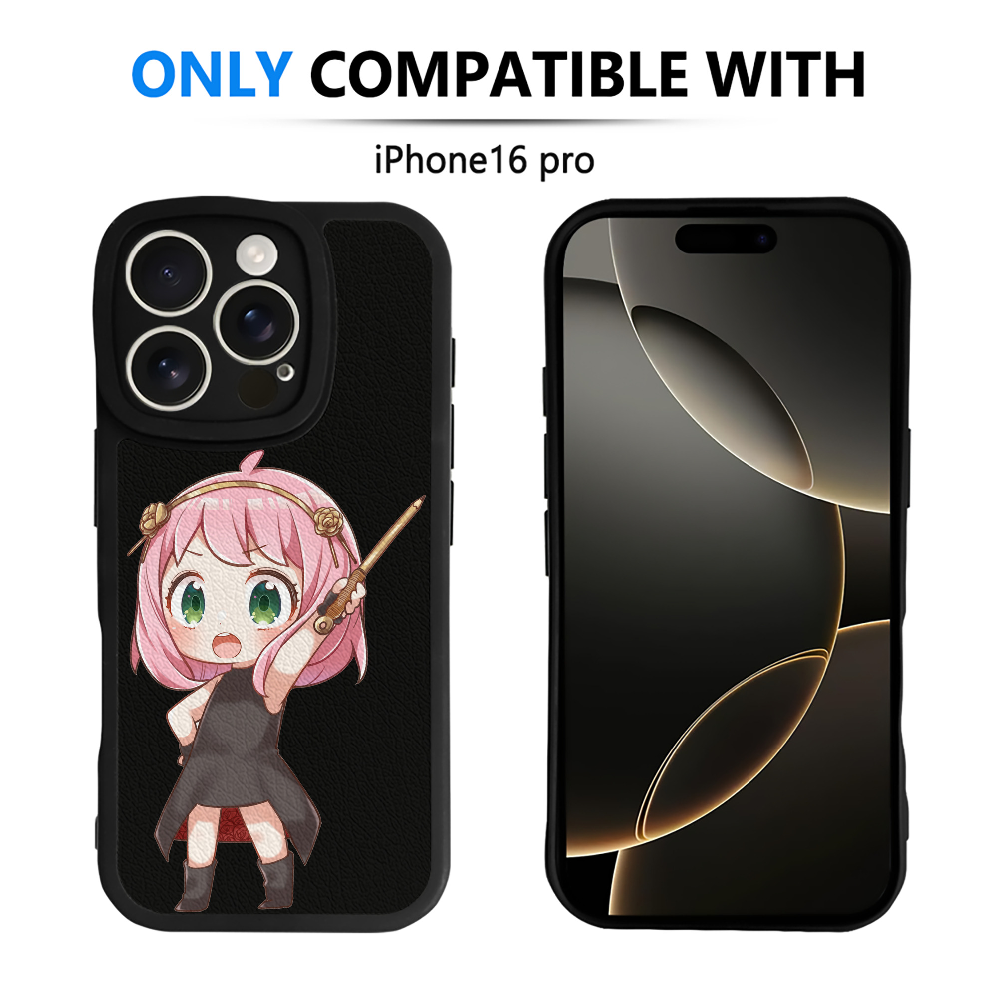 （画像用） SPY×FAMILY间谍家家酒 【iPhone 16シリーズ対応】シリコンスマホケース（レザー調） 材質：シリコン